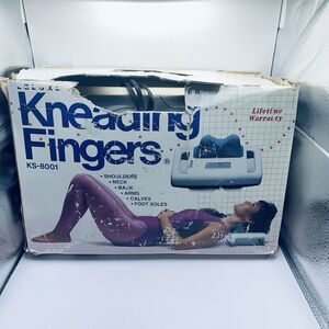 Kneading Fingers Deluxe Model KS-8001 Therapeutic Ultimate Portable Massager